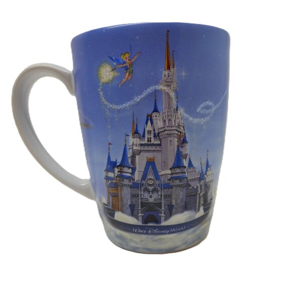 Authentic Original Disney Parks Walt Disney World 3D Castle Coffee Mug Cup - Picture 1 of 6